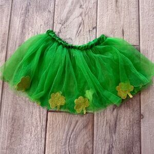 Shamrock st Patrick’s day tulle skirt